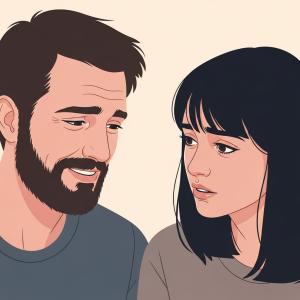 می‌توانیم پریشانی‌مان را با شریک‌مان به اشتراک بگذاریم